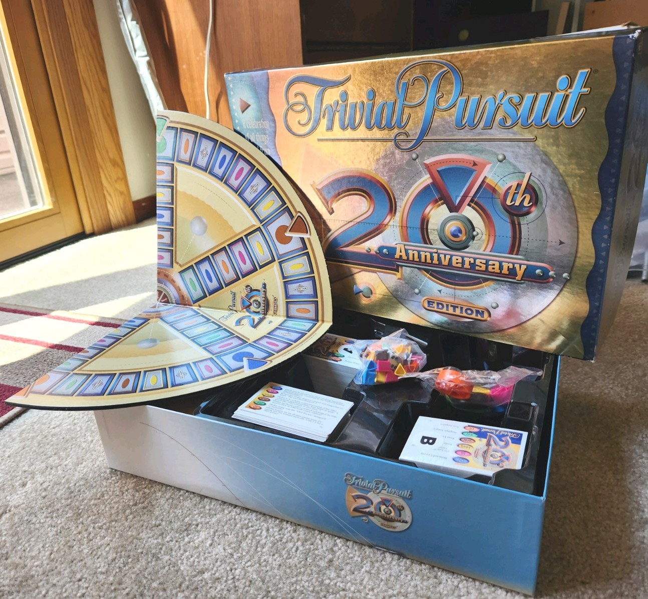 Somewhat new – Trivial Pursuit 20th Anniversary Edition Trivia 2002 Game