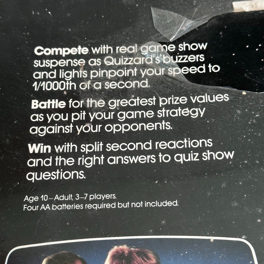 Sale of the Century TV Game Show Quizboard 1986 Vintage Board Game Quizzer