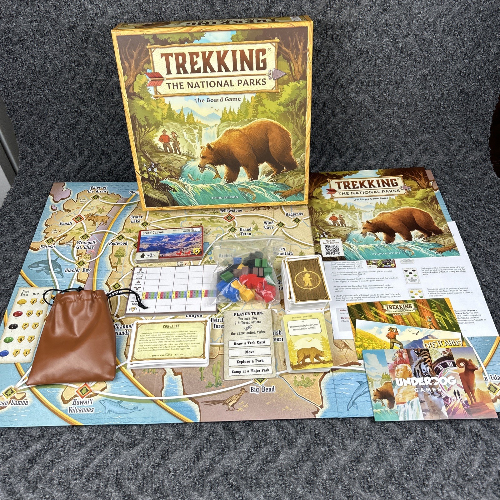 Trekking The National Parks Underdog Games 2024 Outdoors Third Edition