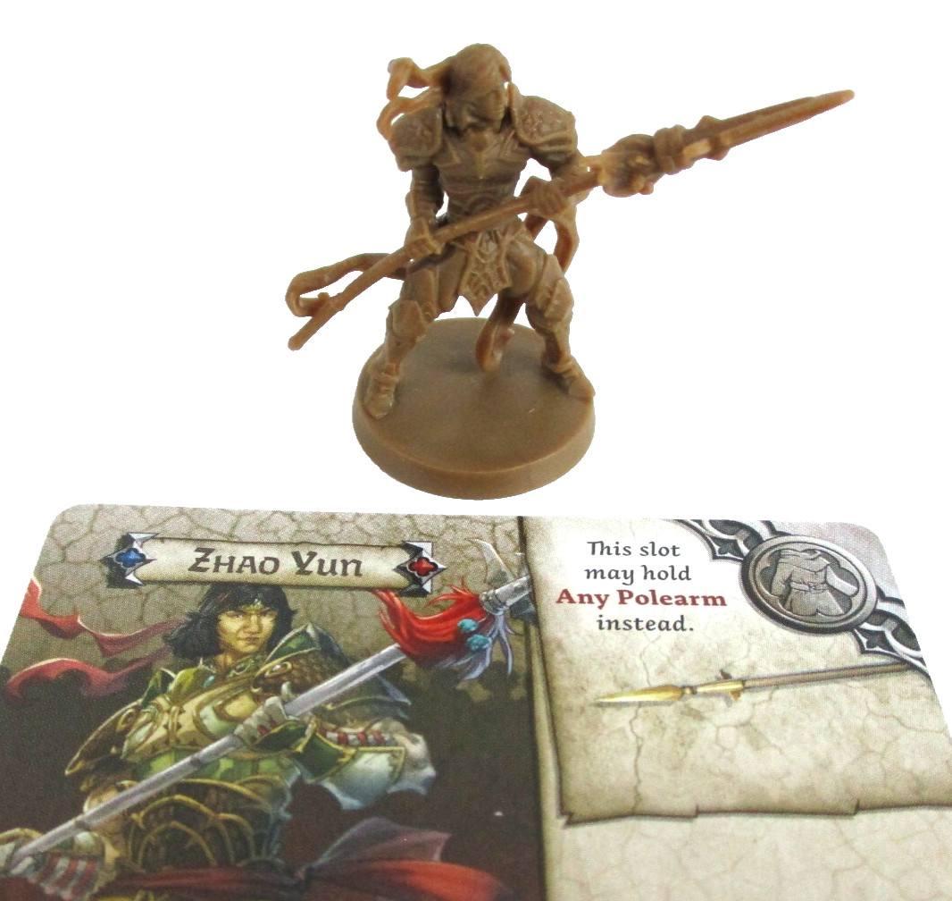 ZOMBICIDE: White Death Frozen Fortress ZHAO YUN Mini & Card NEW!!