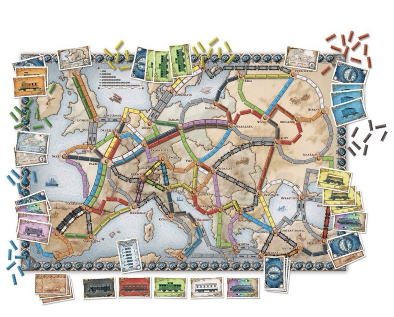 Days of Wonder Ticket to Ride Europe Board Game – DO7202
