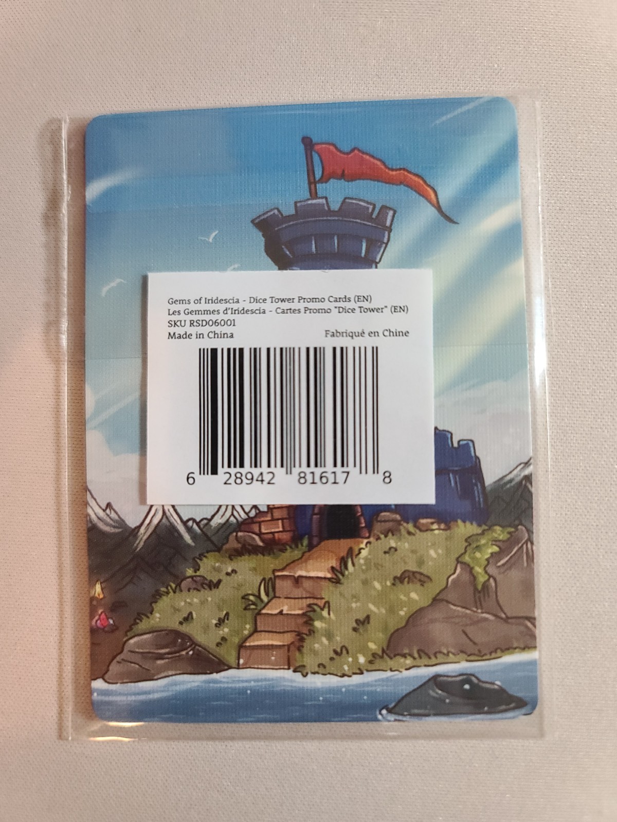 Gems of Iridescia – Cobalt Keep – Dice Tower 2025 – Pack D – Promo Pack