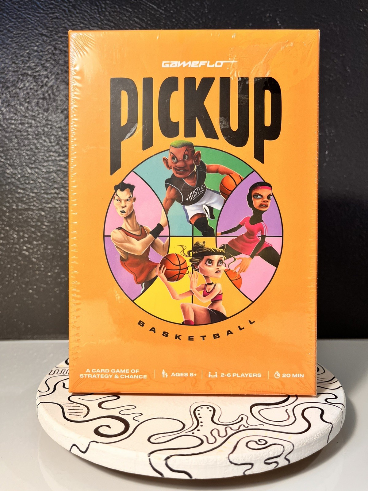 Gameflo Pickup Basketball Card Game Of Strategy Ages 8+ /2-6 Players New/Sealed