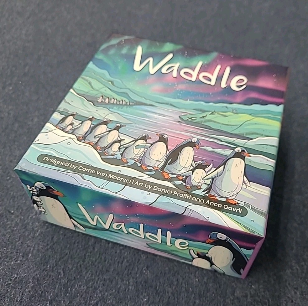 Waddle storage solution – box insert – Board Game allplay – Custom Design
