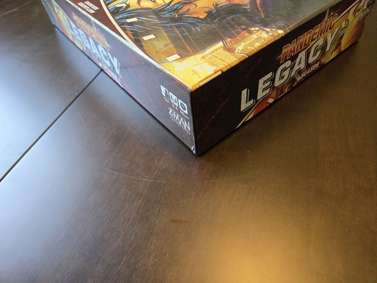 Pandemic Legacy: Season 1 – 100% Complete – Open Box, Sealed Components
