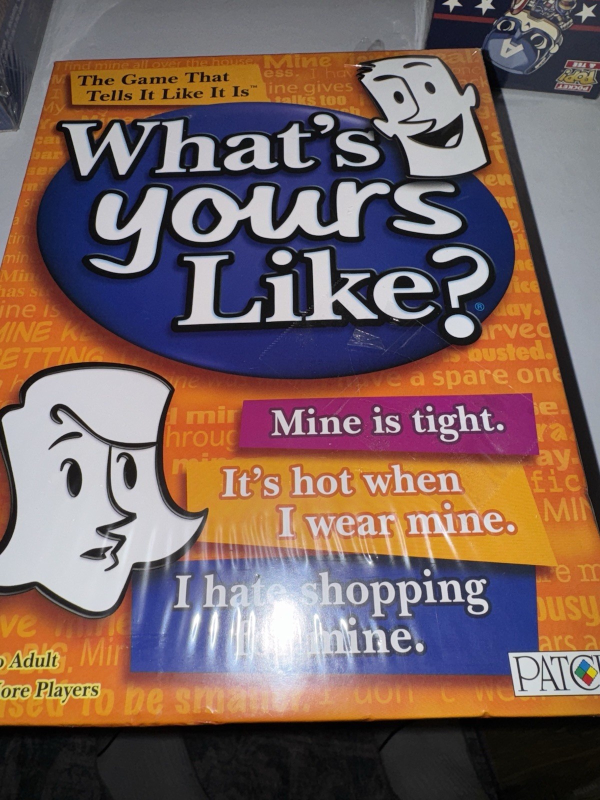 WHAT’S YOURS LIKE? Game by PlayMonster – Brand New Sealed