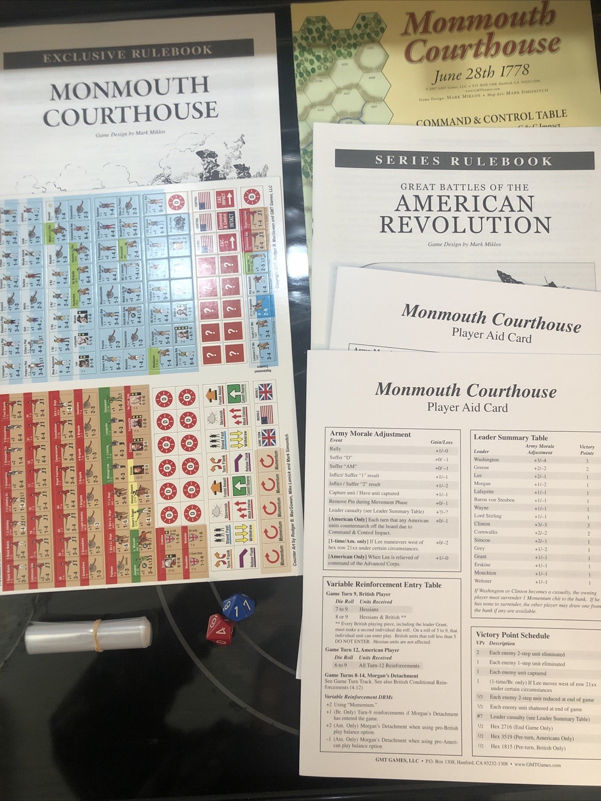 American Revolution Tri-Pack II (Monmouth, Germantown, Newtown) by GMT Games