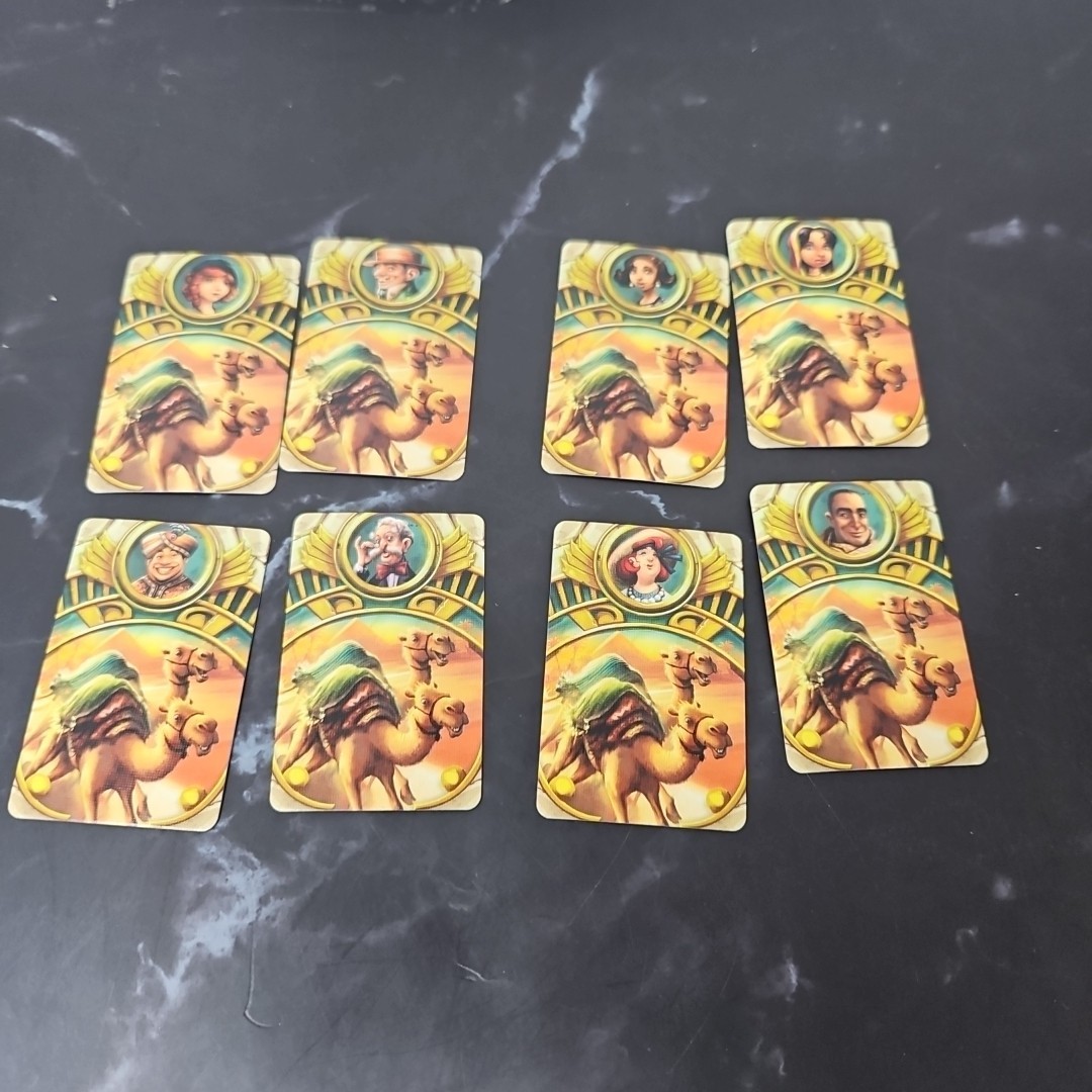 Camel Up| Finish Cards & Betting Tickets Complete Red Set Replacement Pieces