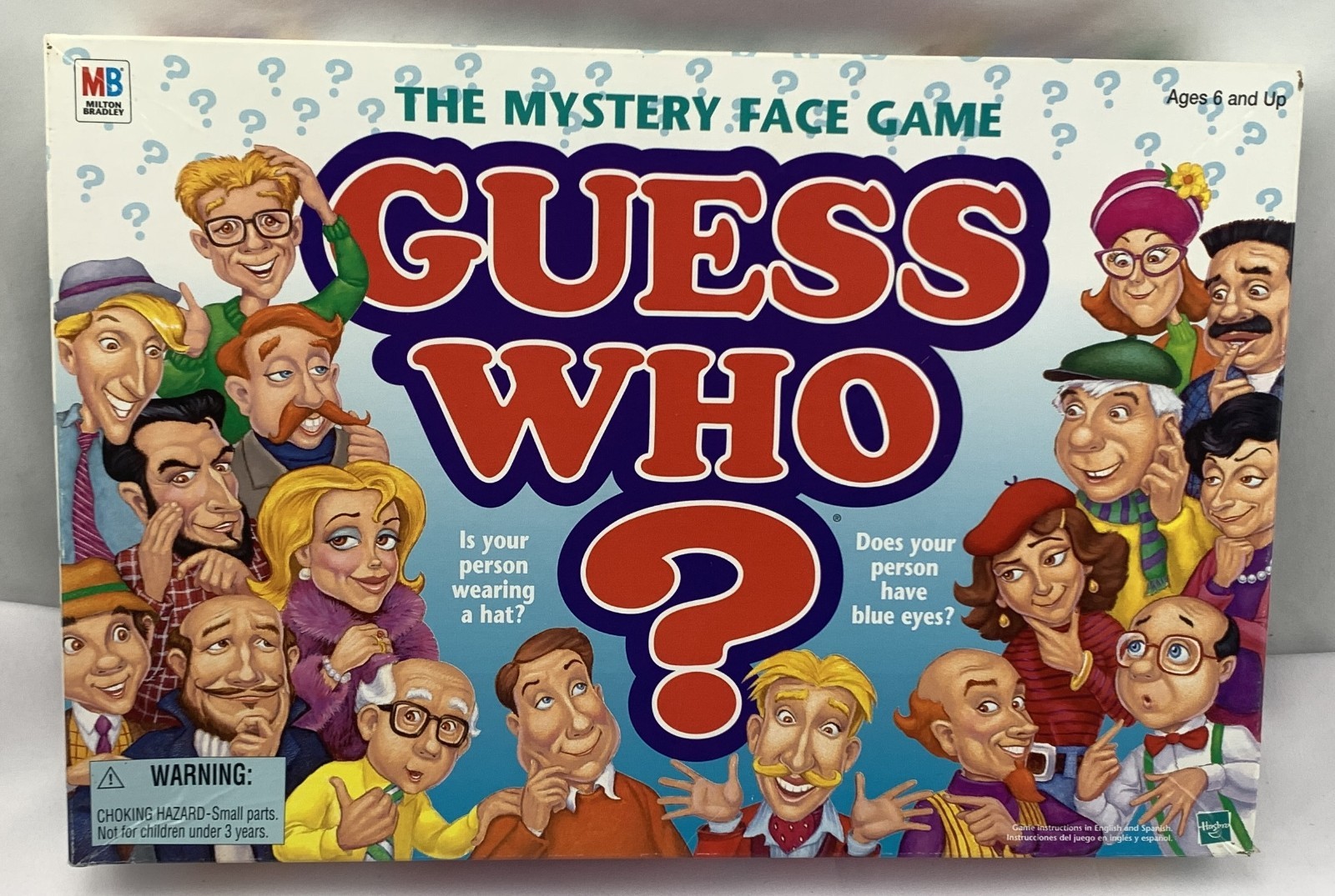 1998 Guess Who Game by Milton Bradley Complete in Very Good Condition FREE SHIP