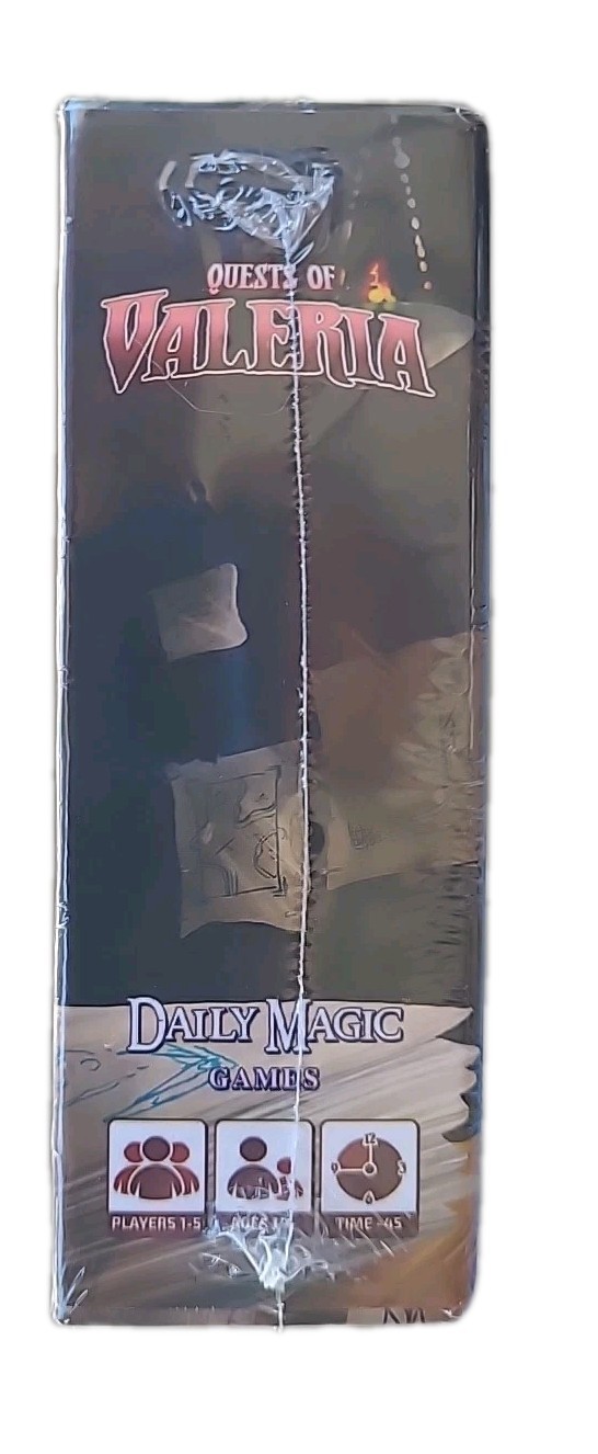 NEW Quests of Valeria Kickstarter Edition Board Card Game 2016 Daily Magic Games