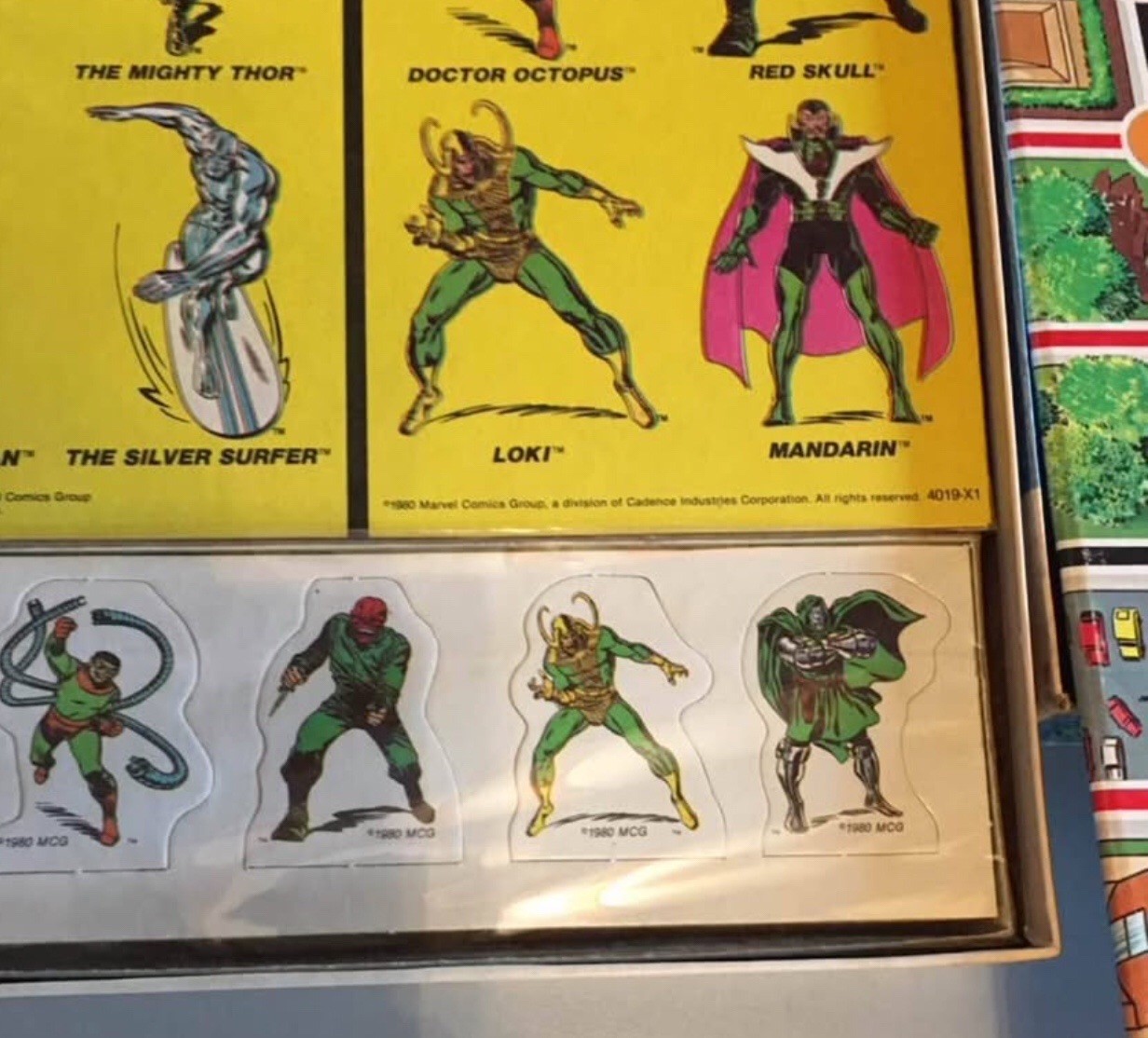 Marvel Comics Super Heroes Strategy Game VTG 1980 Milton Bradley SEALED PIECES