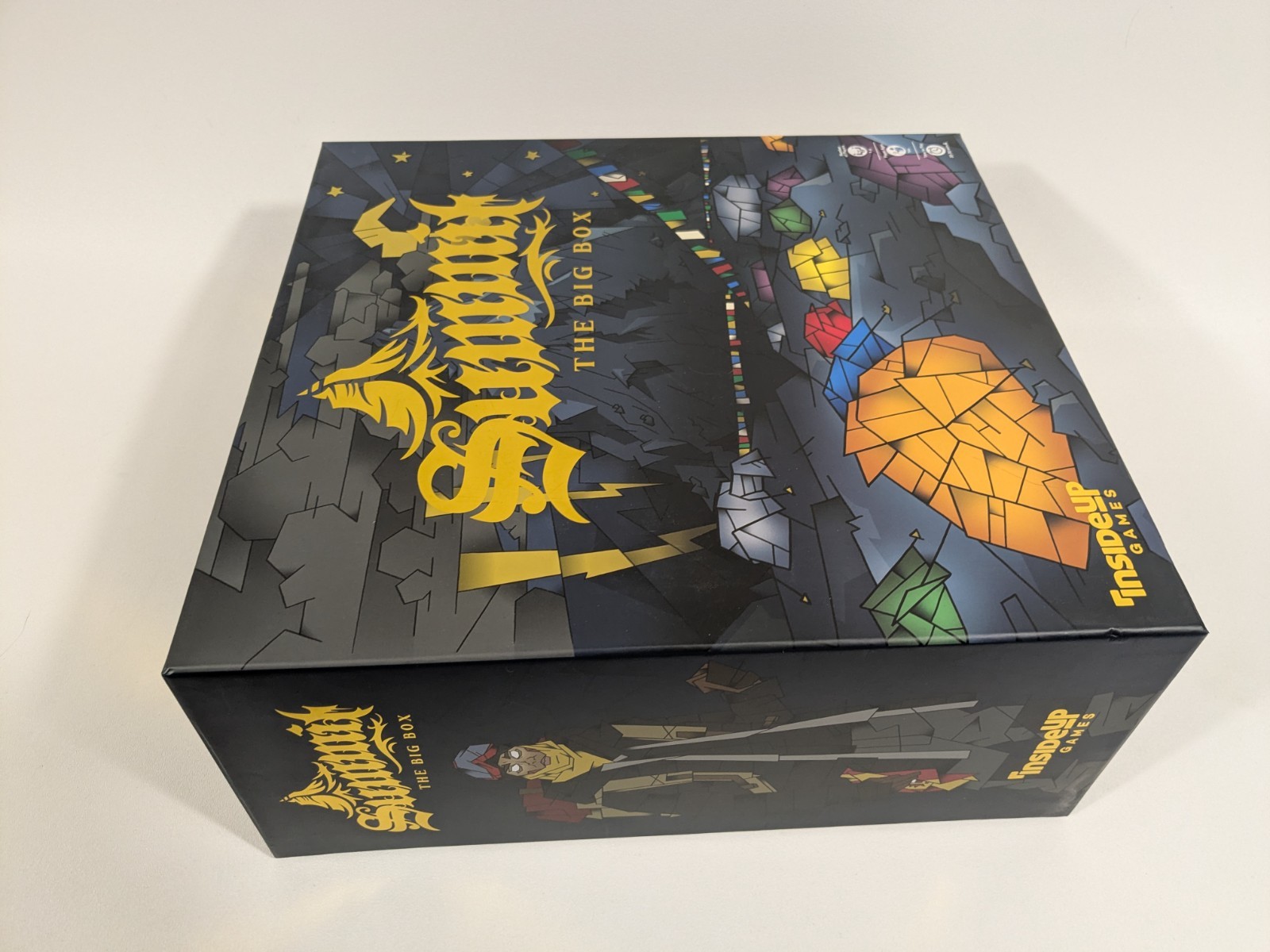 Summit Big Box Inside Up Board Game Includes All Expansions + Metal Dice Fun!
