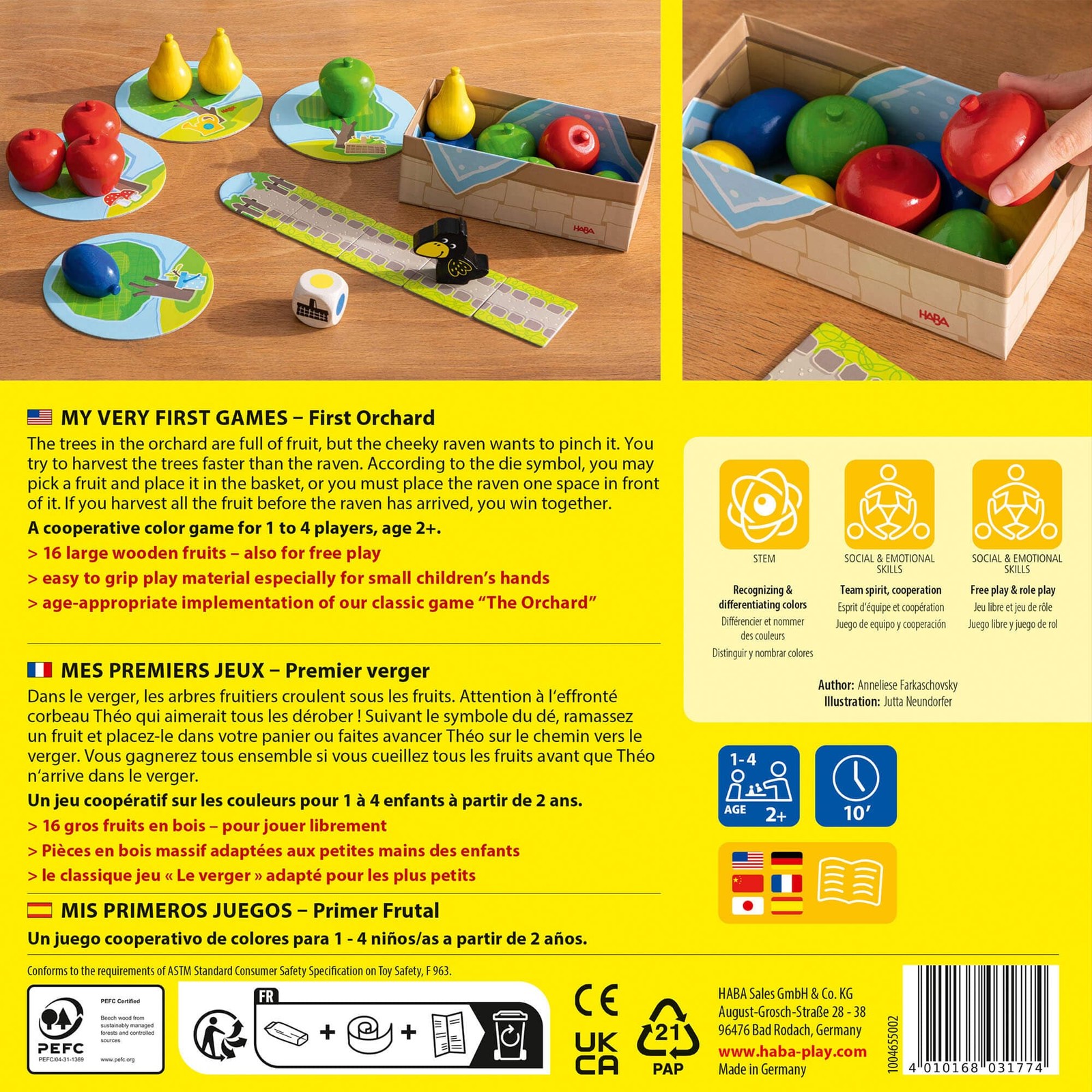 HABA My Very First Games – First Orchard