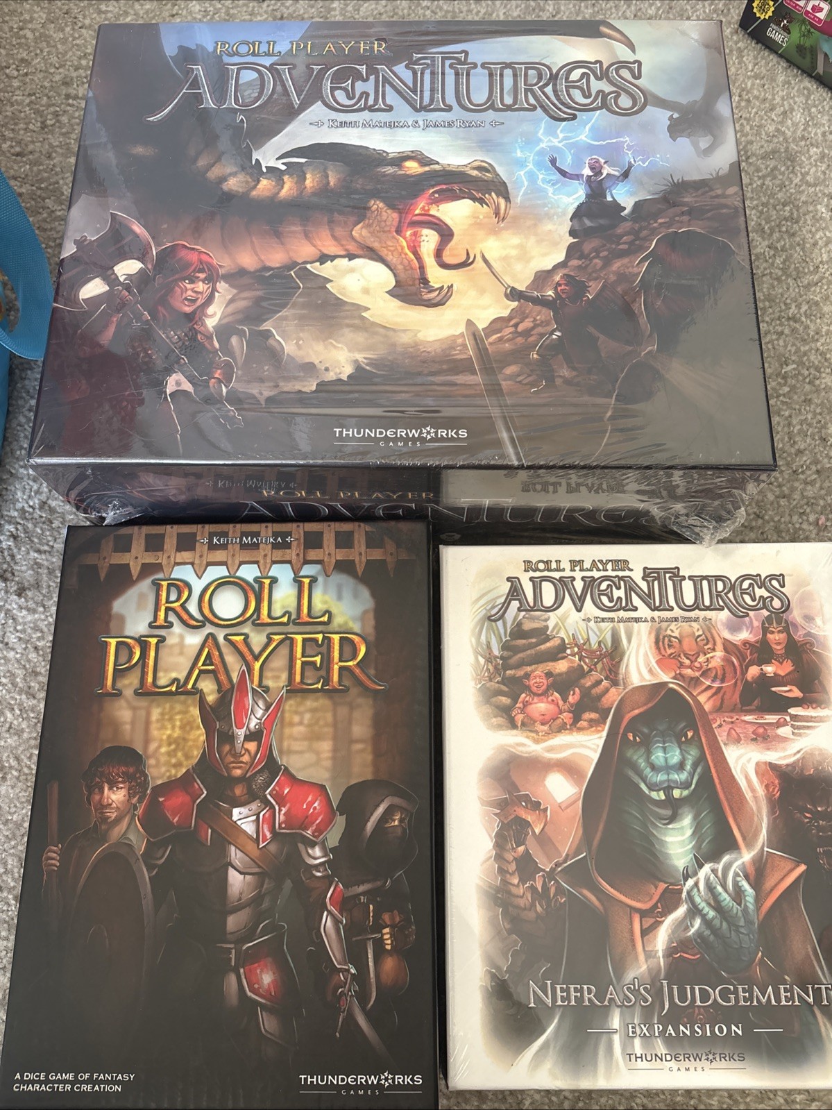 Roll Player Adventures with expansion & rollplayer