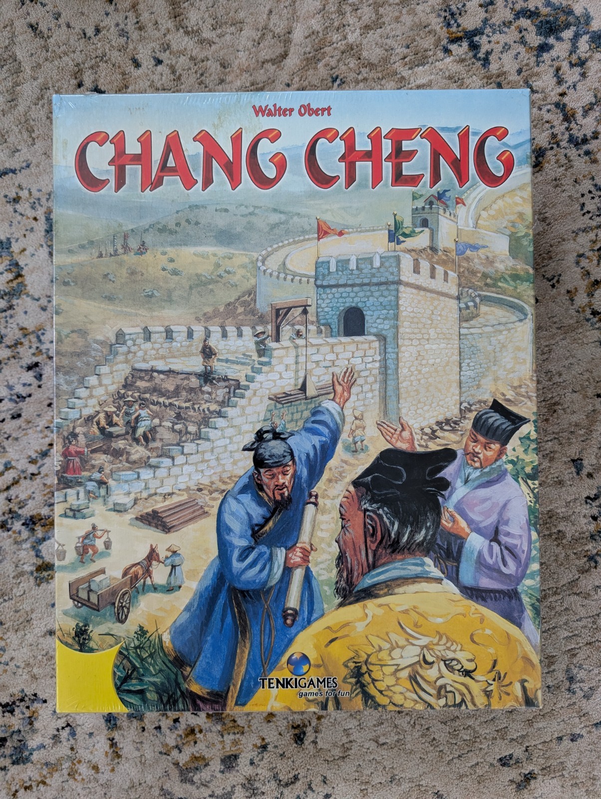 Chang Cheng Board Game By Walter Obert 2006 Z-Man Games Tenkigames SEALED!