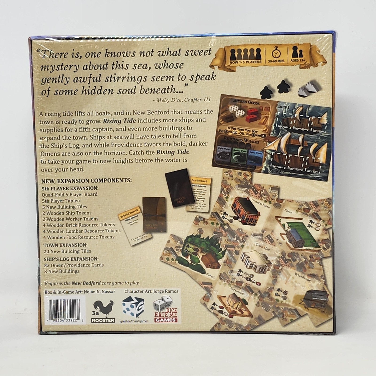 New Bedford – Rising Tide Expansion Solo Greater Than Games Factory Sealed NEW
