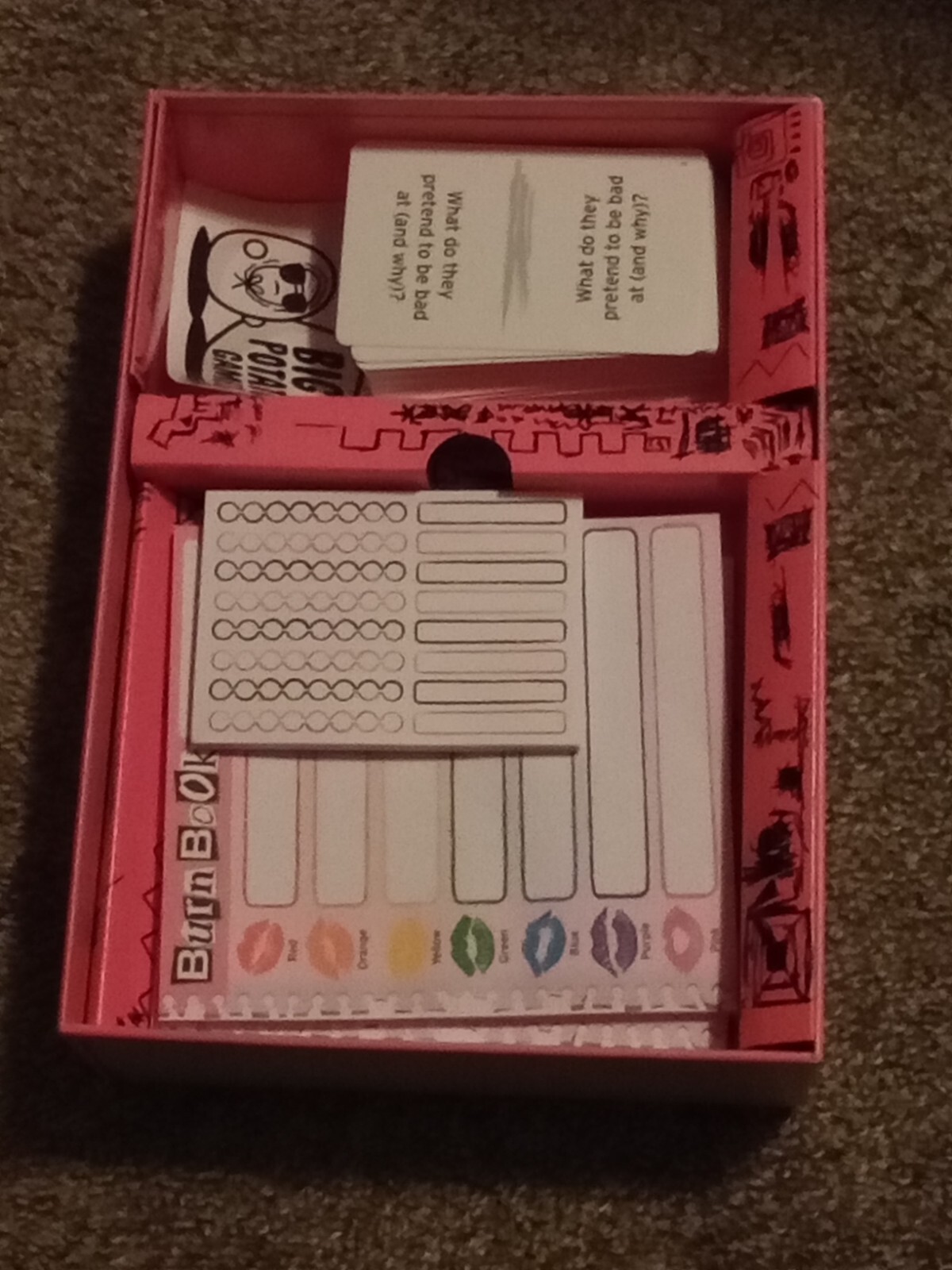 MEAN GIRLS – Burn Book A Party Game Board Game New!