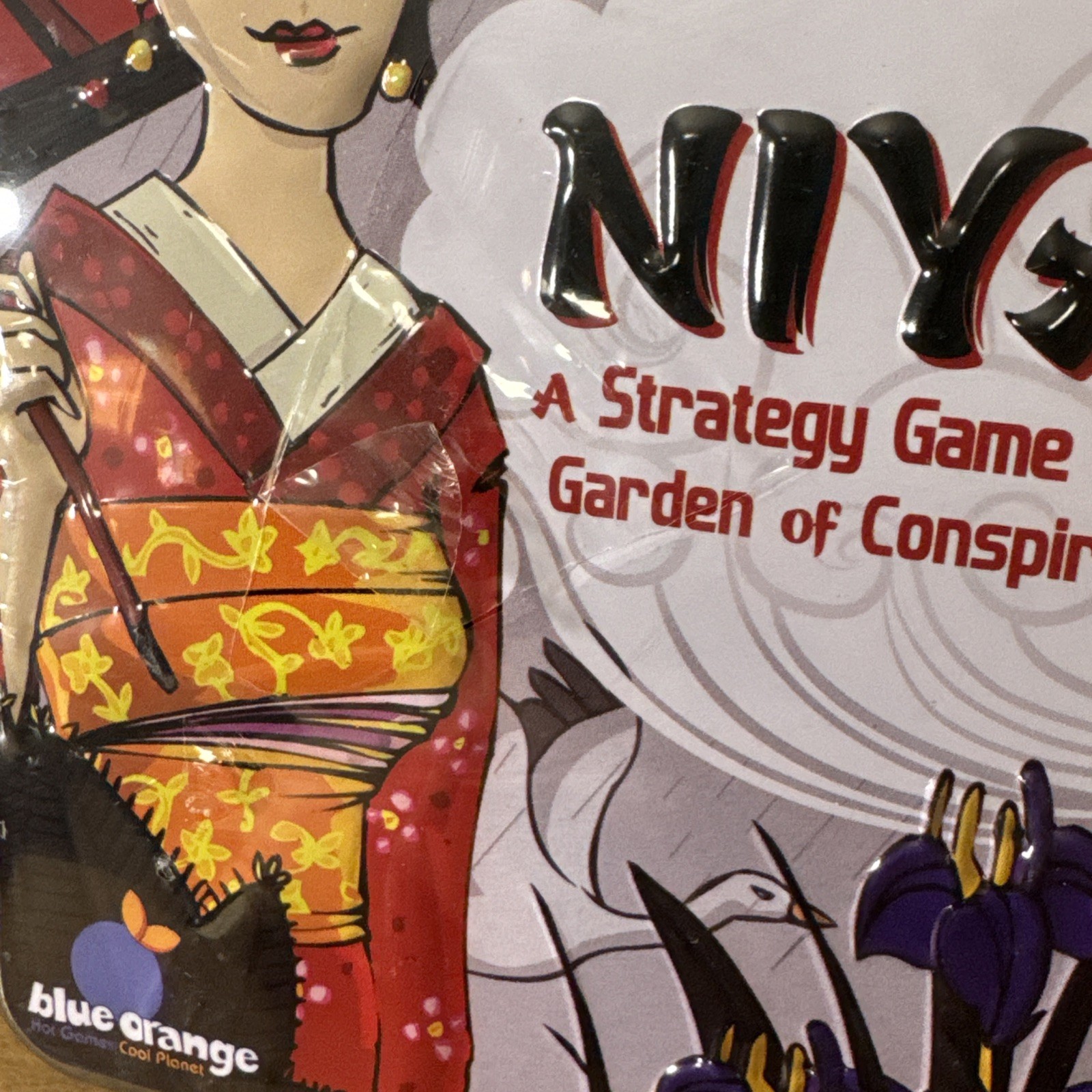 Niya Strategy Game in Tin Case by Blue Orange 2014 Japan Garden Theme