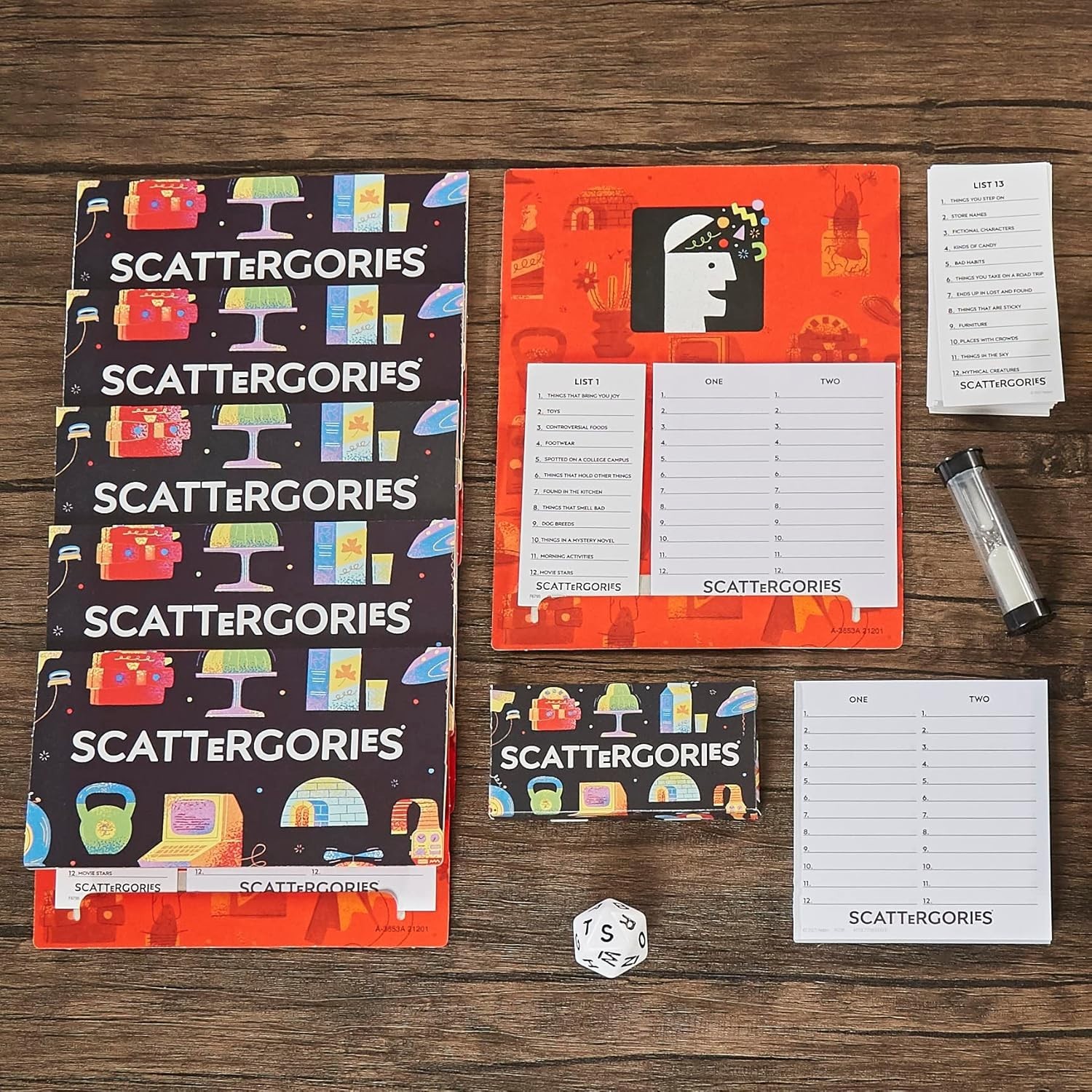 Gaming Scattergories Classic Game, Party Game for Adults and Teens Ages 13 an…