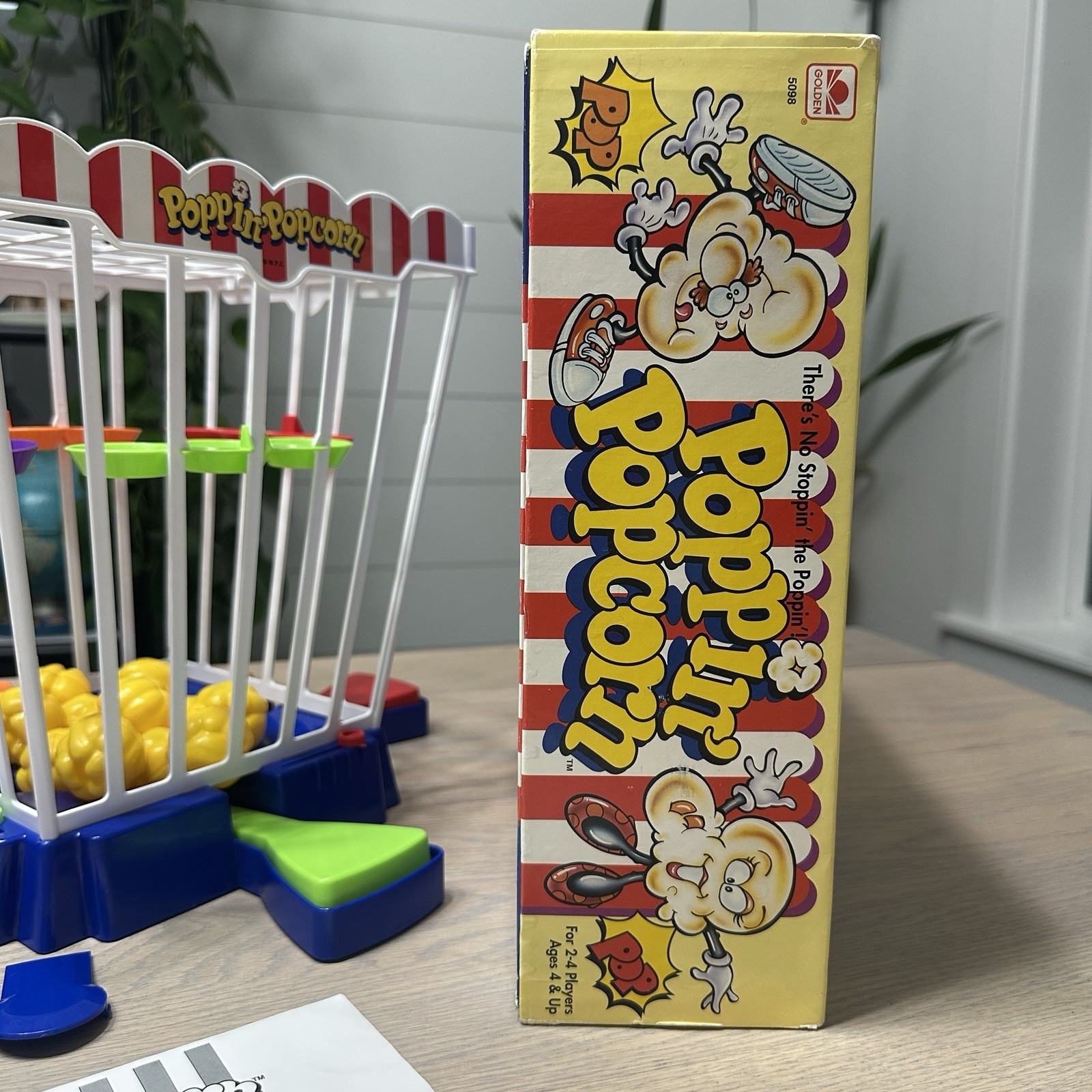 Golden Poppin Popcorn Game 1993 Vintage Complete No Stoppin The Poppin VGUC