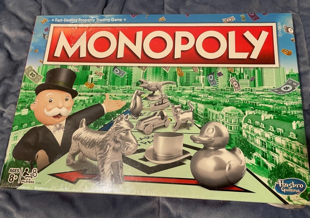 Monopoly Classic Game – C1009 – Hasbro/Parker Brothers – 2017 – New *Plz see pic