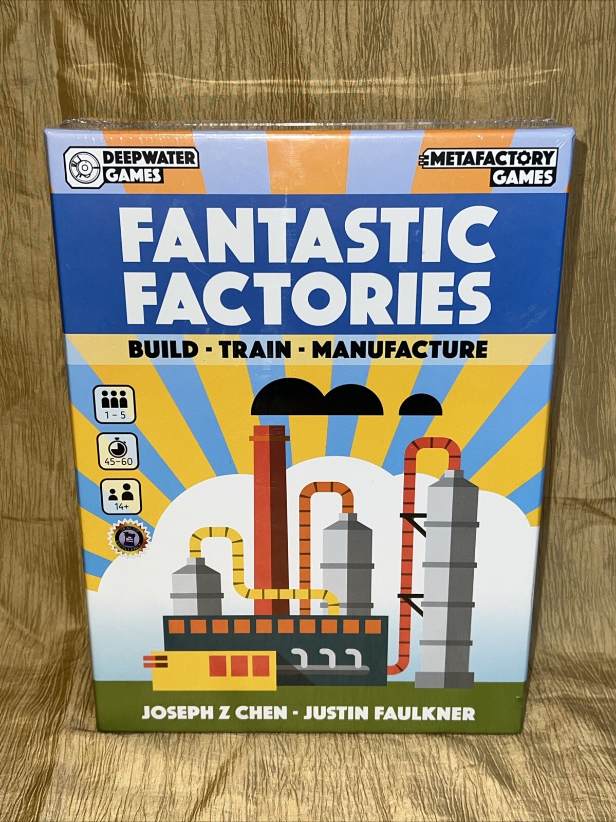 Fantastic Factories Board Game by Deep Water Games FF01023995 Best Design Winner