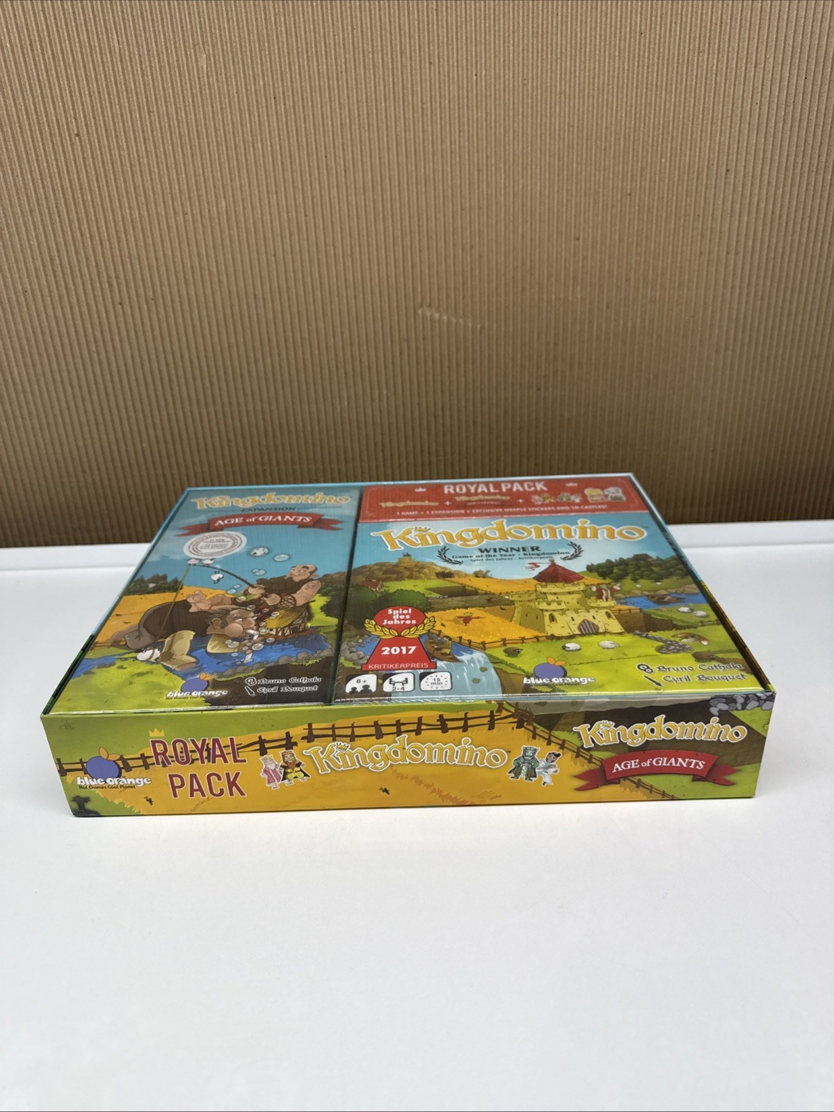 Kingdomino Royal Pack Original Kingdomino & Age Of Giants Expansion Games