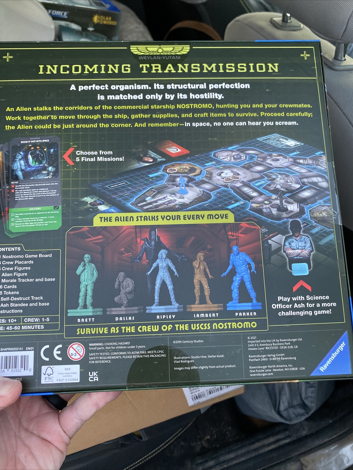 Alien – Fate of the Nostromo Strategy Board Game BUNDLE