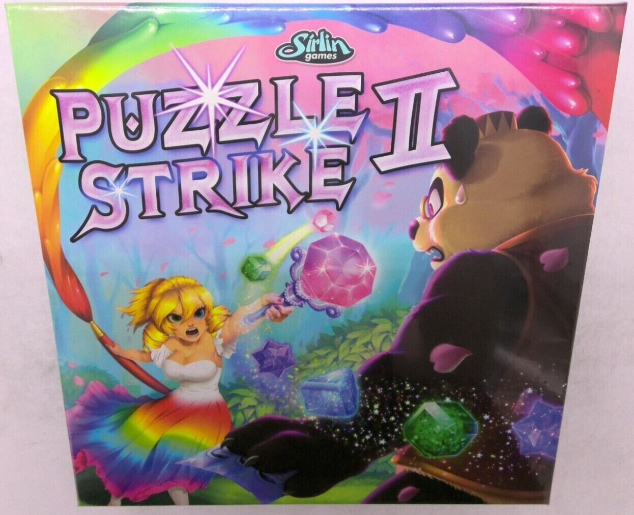 Puzzle Strike II Board Game Sirlin Games SEALED & BRAND NEW (DAMAGED BOX)
