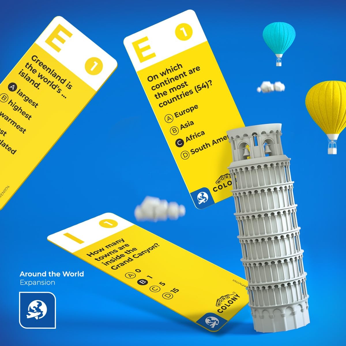 Word Colony: Around the World Expansion – Pegasus Spiele