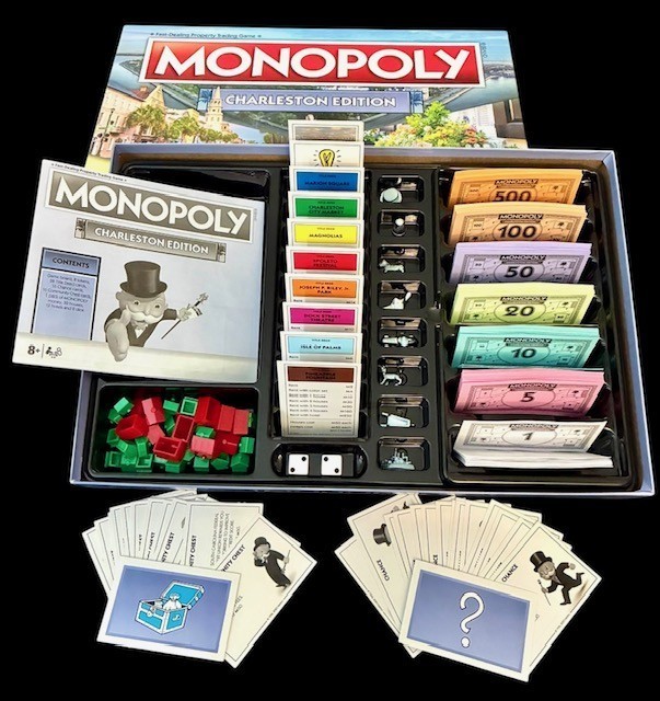 Charleston Edition Monopoly Board Game -NEW OPEN BOX Complete unsealed