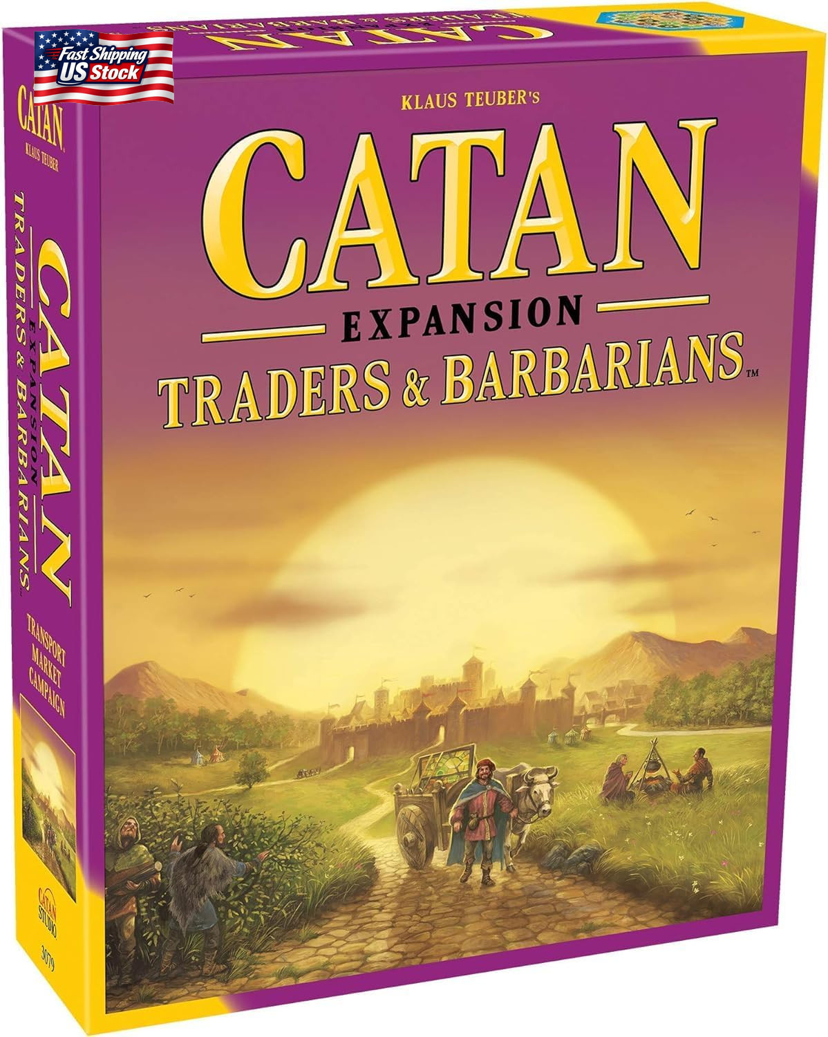 CATAN Traders & Barbarians Board Game Expansion – Customize Your Asmodee CATAN E