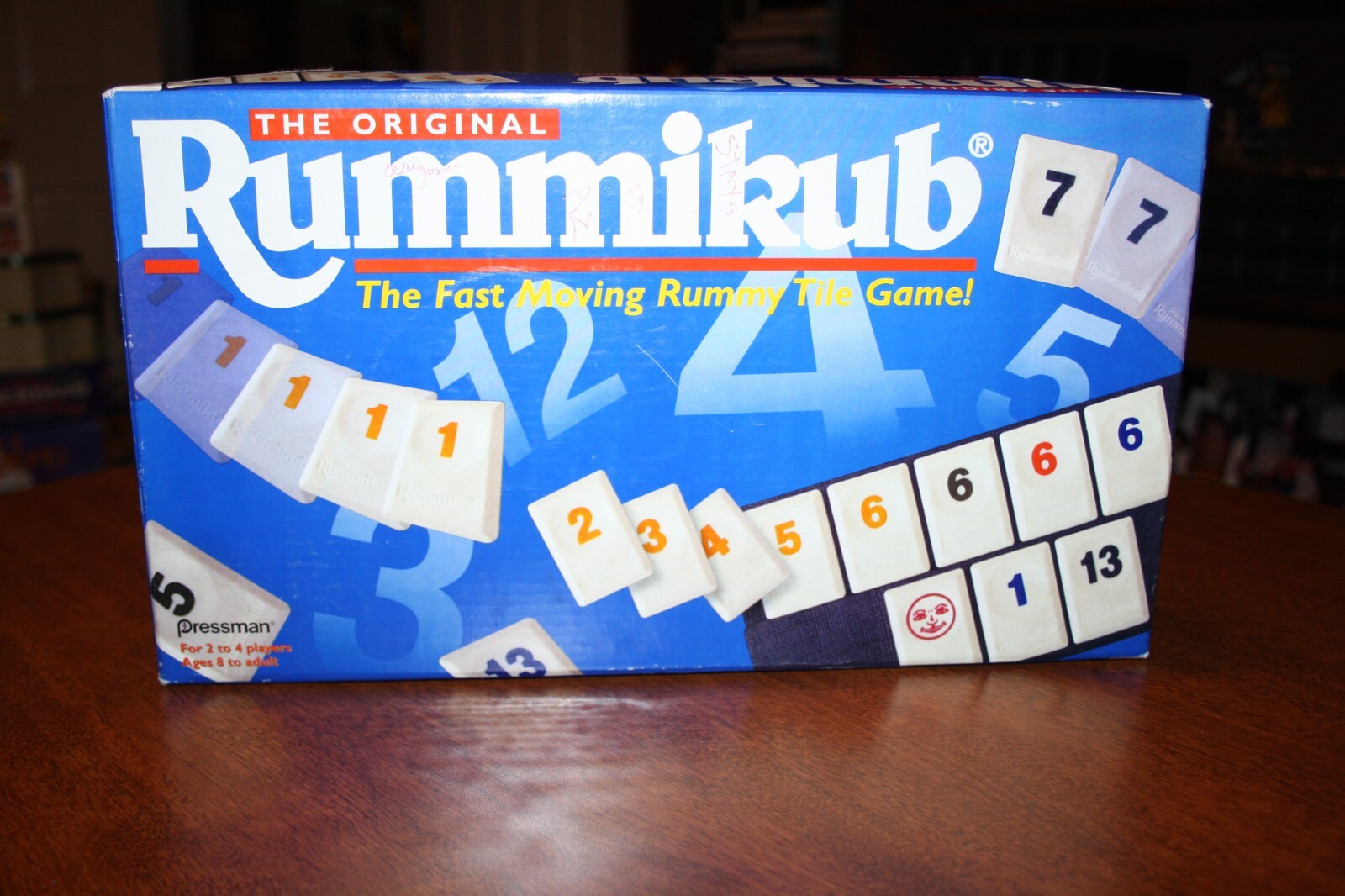 The Original Rummikub – The Fast Moving Rummy Tile Game – Pressman 1997