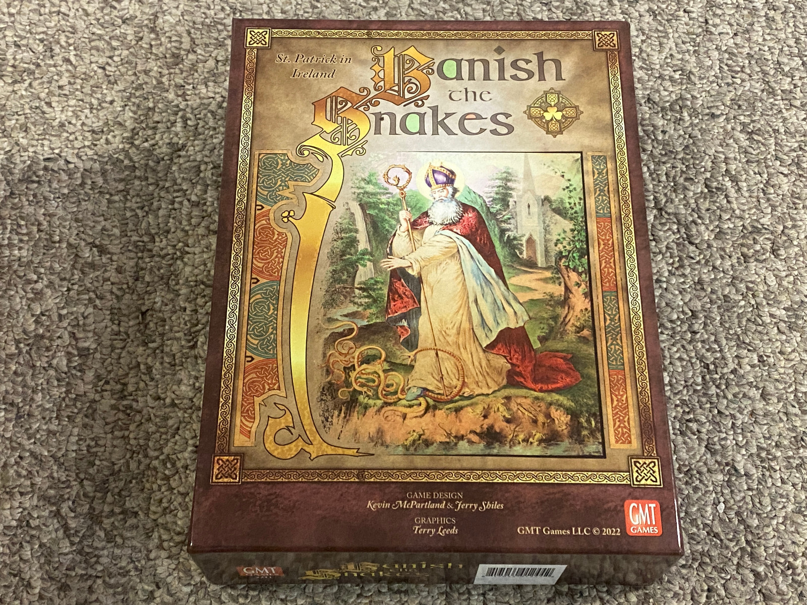 Banish the Snakes: A Game of St. Patrick in Ireland – GMT 2023 – Complete
