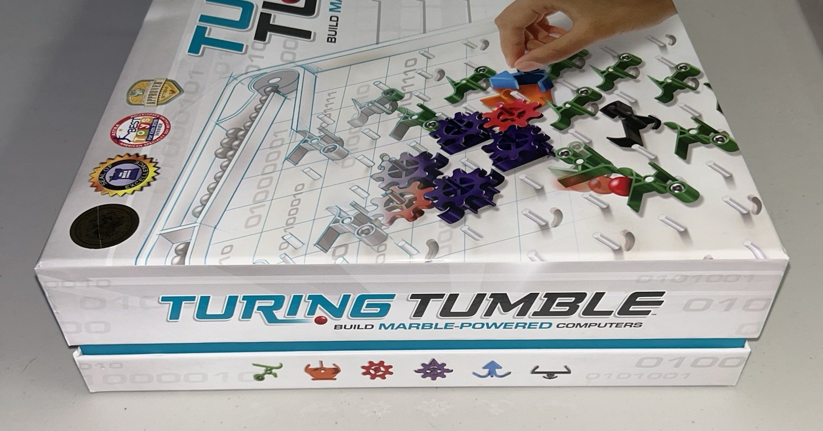Turing Tumble Build Marble-Powered Computers Anime COMPLETE W/ Book VG