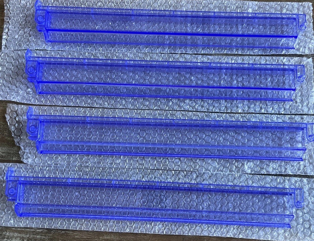 Mahjong Light Purple Acrylic All In One Rack & Pushers- Set of 4