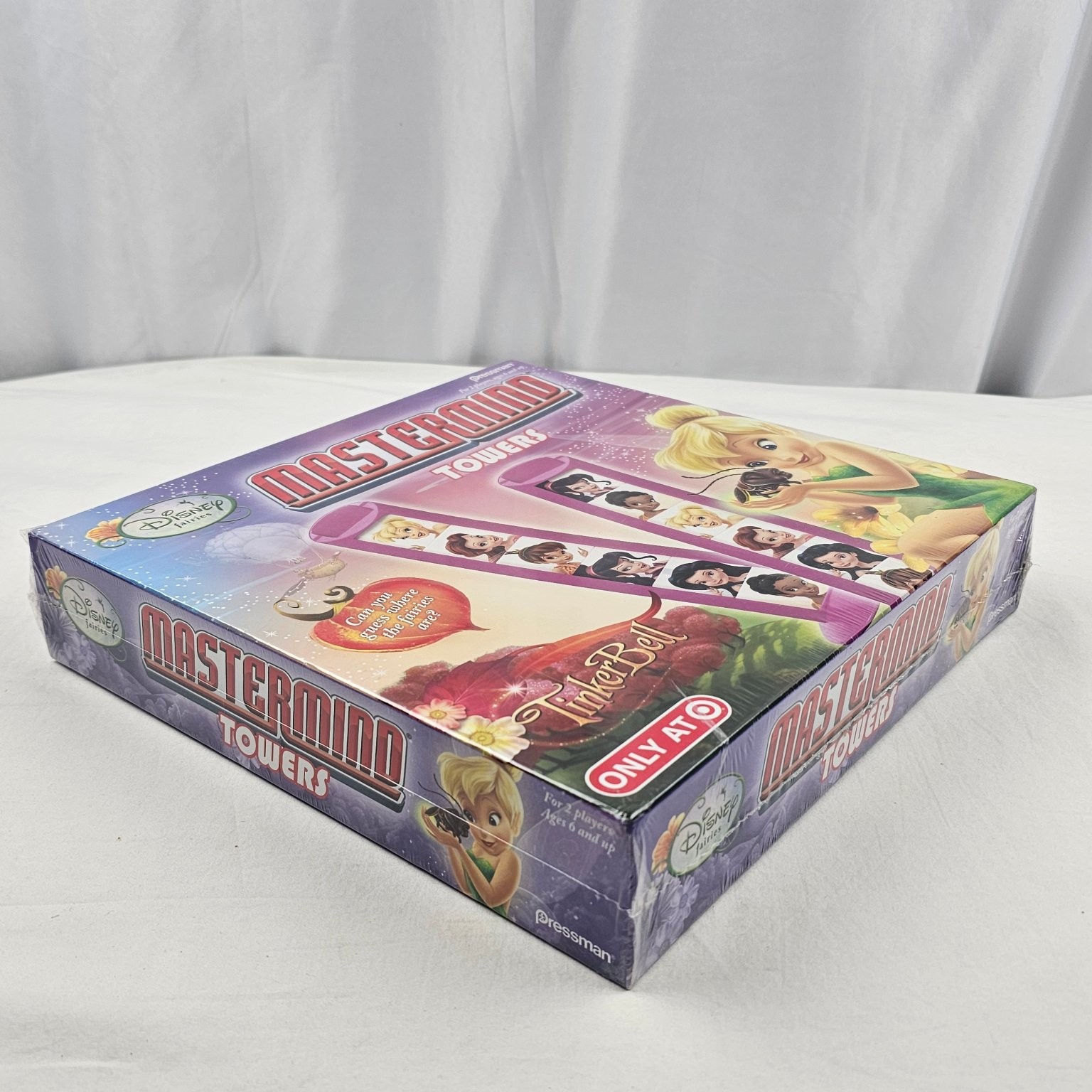 Mastermind Towers Disney Fairies Tinkerbell Pressman Board Game 2 Players