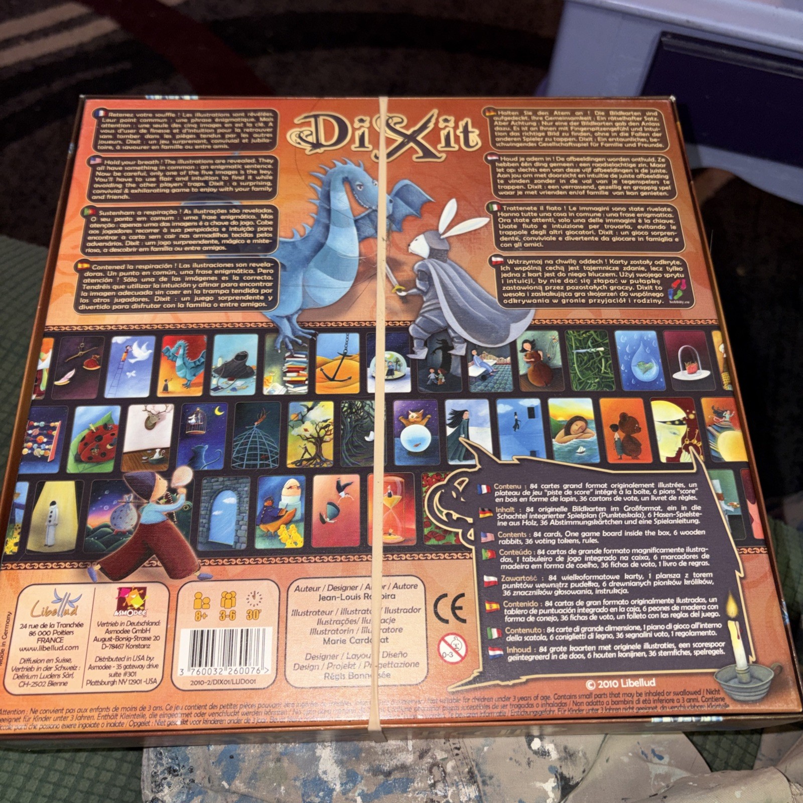 Dixit Family Board Game A Picture is Worth a Thousand Words Asmodee 2018