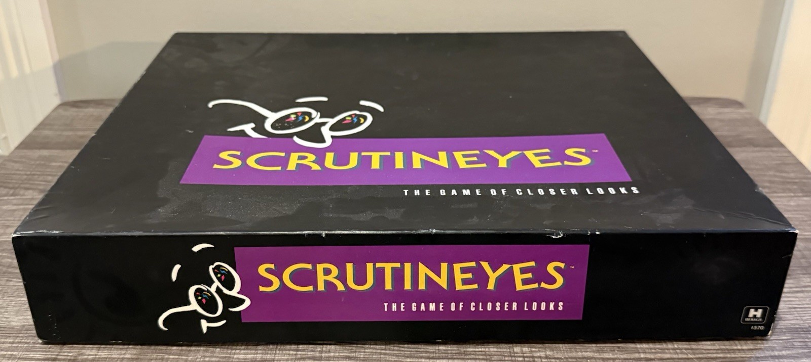 Scrutineyes The Board Game of Closer Looks Vintage 1992 UNUSED Pieces Complete