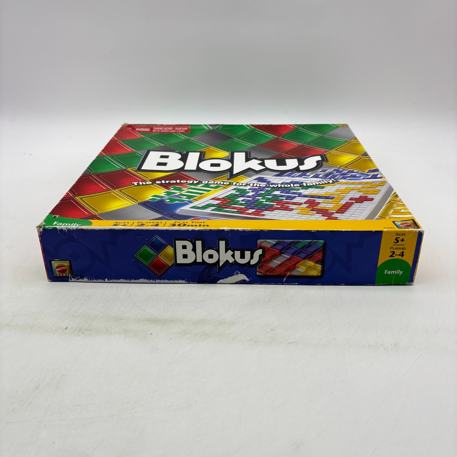 Blokus XL COMPLETE Mattel 2009 Strategy Large Edition Mensa