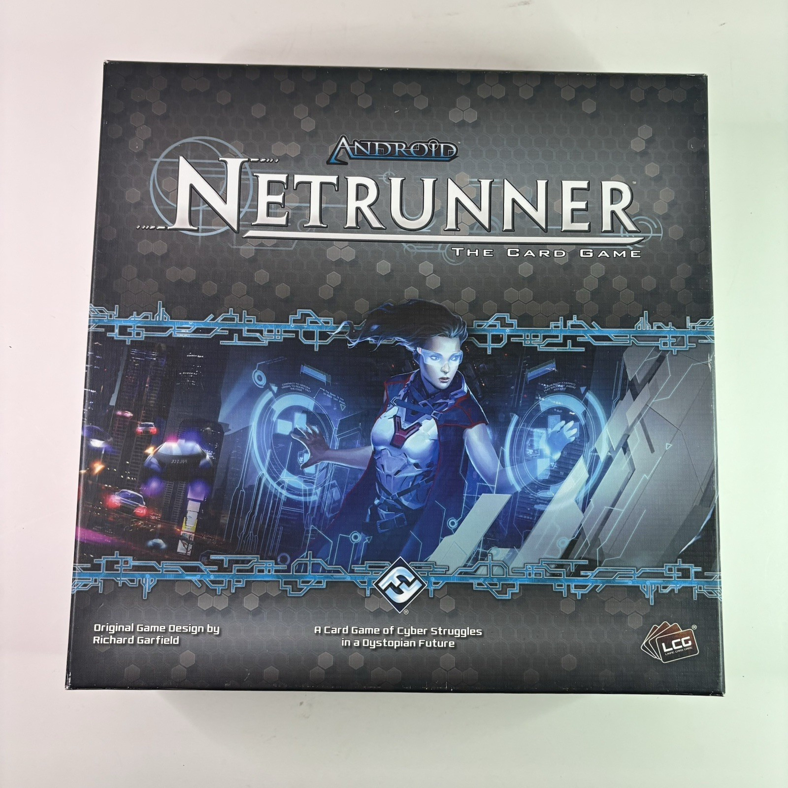 Android Netrunner The Card Game. Fantasy Flight Games 2012. Complete. Ages 14+