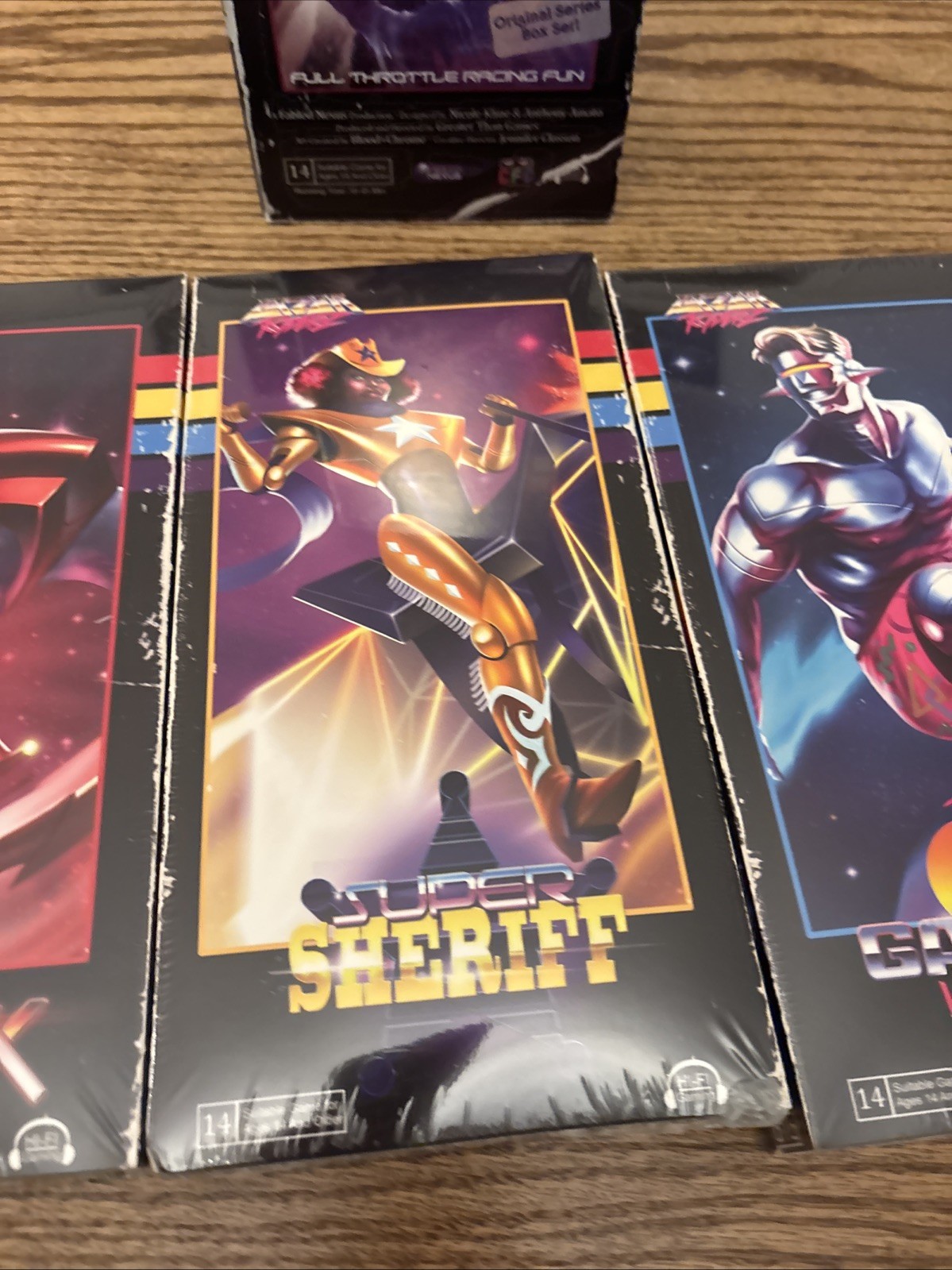 Lazer Ryderz Board Game Original Series Box Set Games Are Sealed The Box Is Not