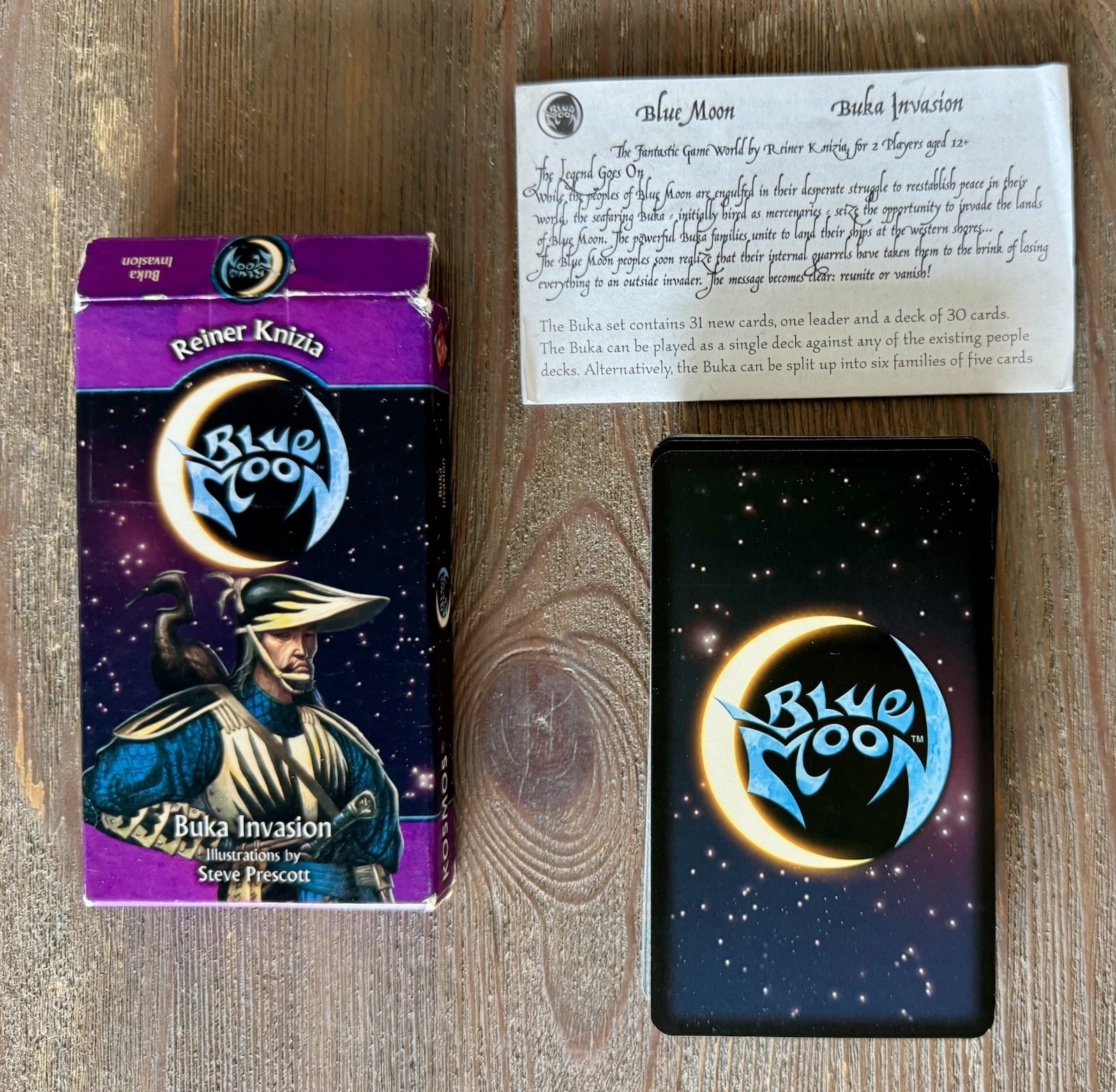 Blue Moon Buka Invasion Expansion Pack Board Game – Complete
