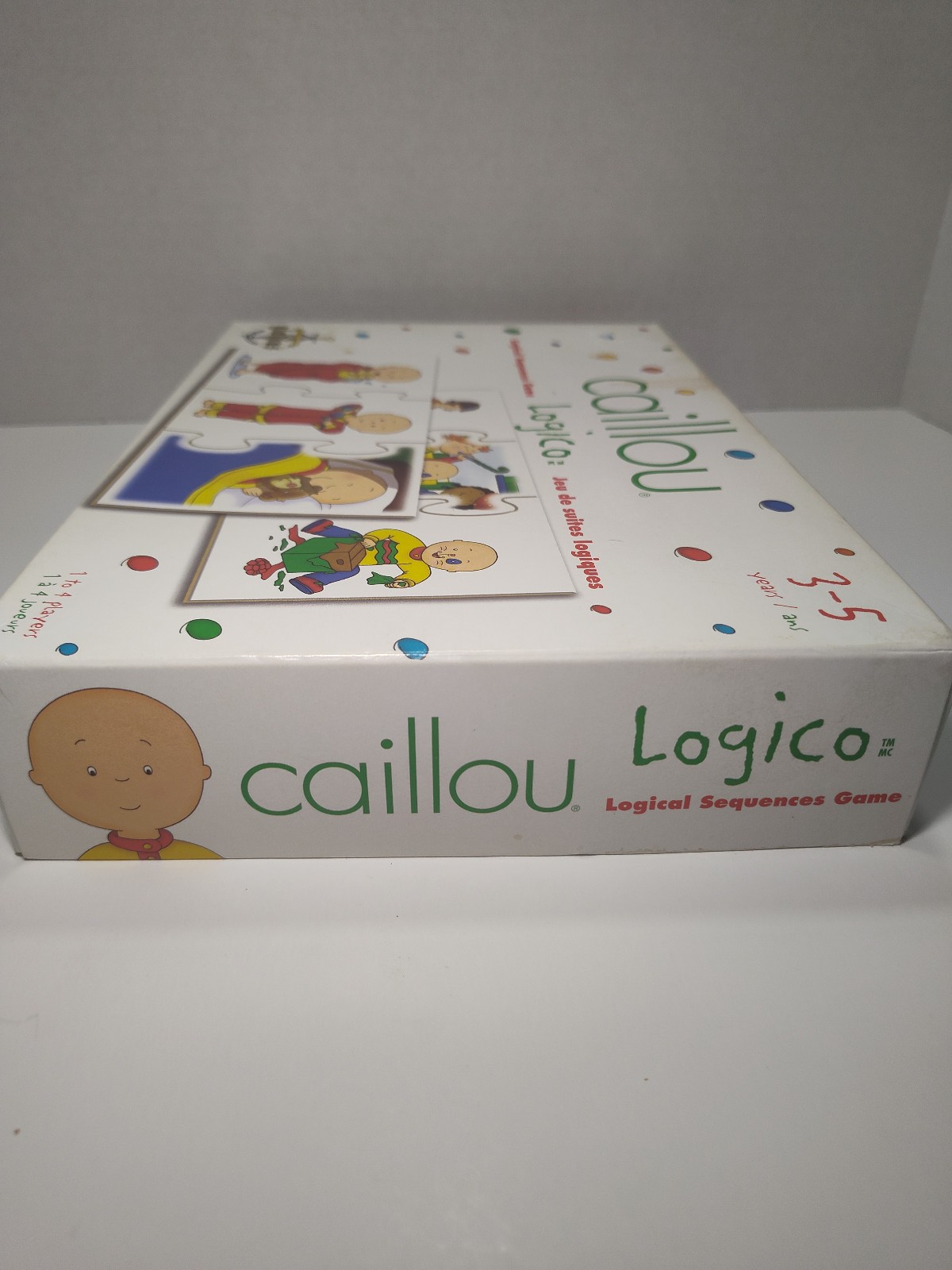 Caillou Logico Logical Sequences Game Complete 3-5 Years Gladius Puzzle Set