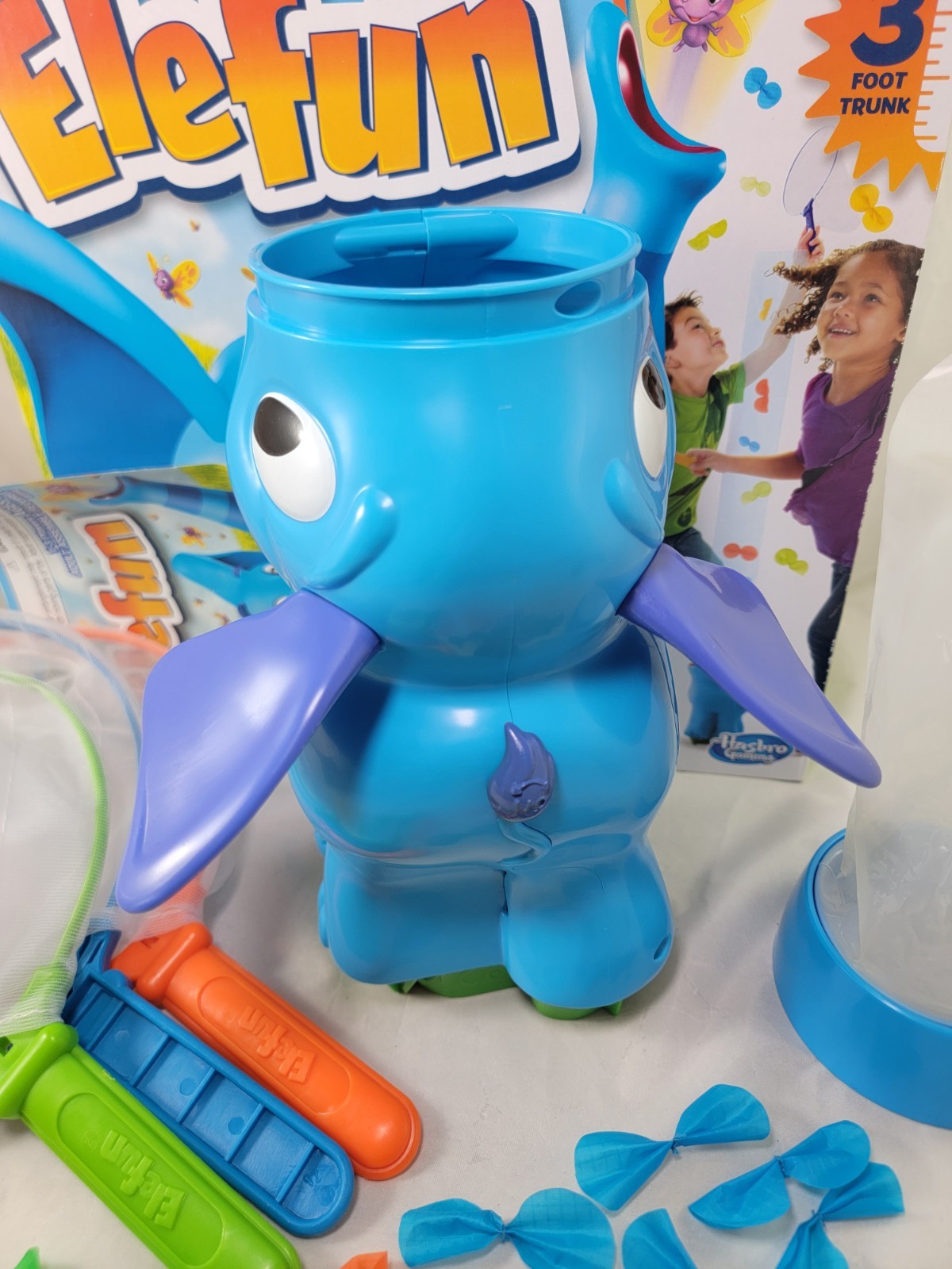 Elefun Butterfly Catching Game Near Complete Missing 1 Butterfly Tested & Works
