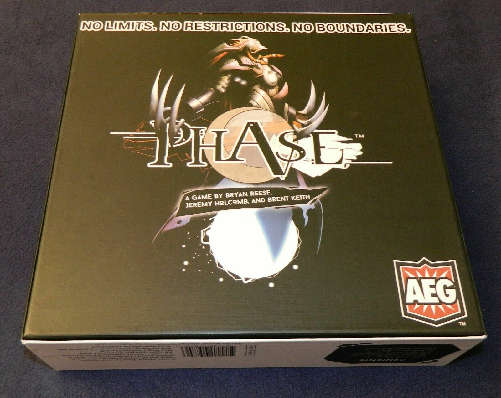 NIB BLACK BOX 2016 SPECIAL ISSUE PHASE DECK BUILD GAME AEG 2 – 5 PLAYERS SEALED