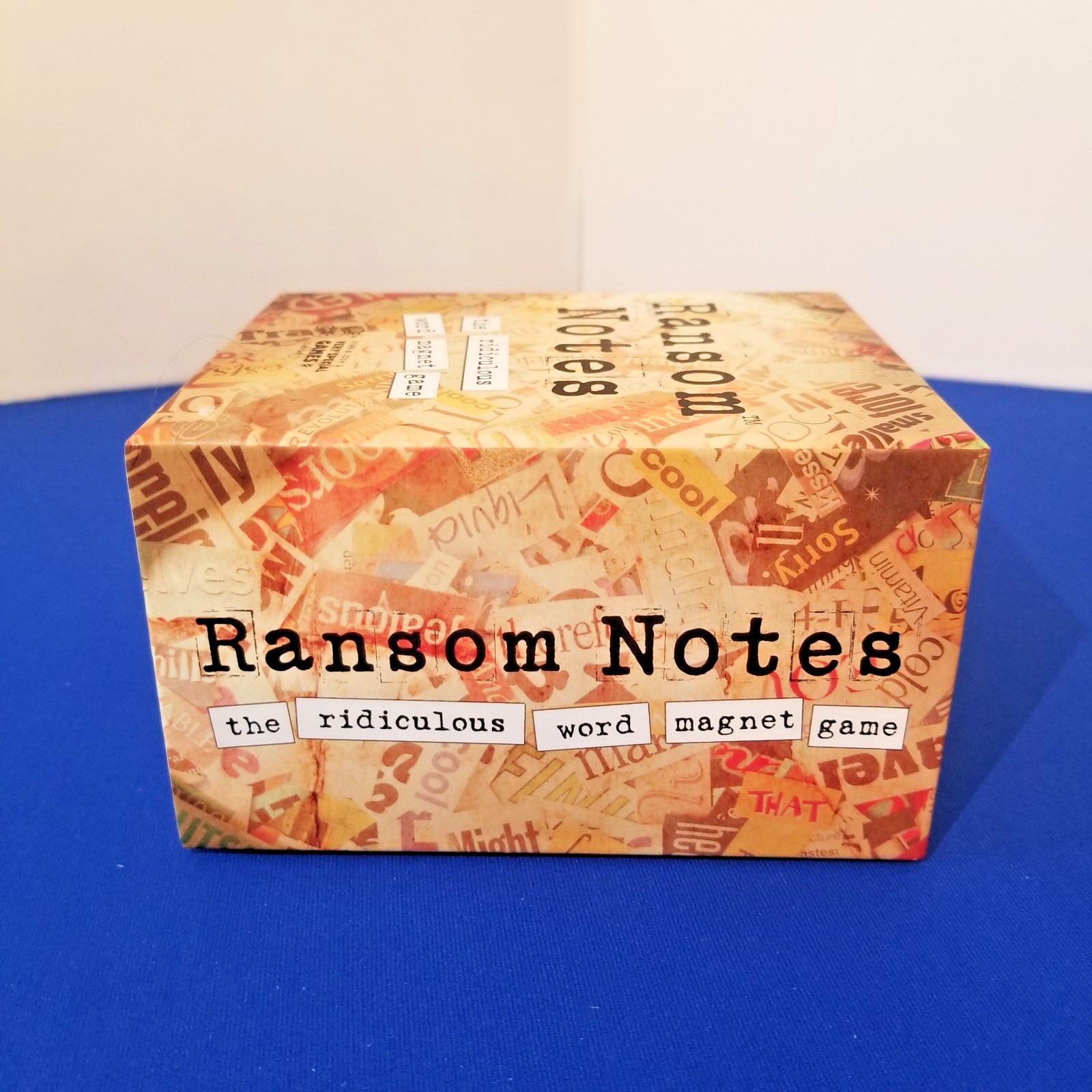 Ransom Notes Game Complete Charty Party 2023 Word Magnets Complete