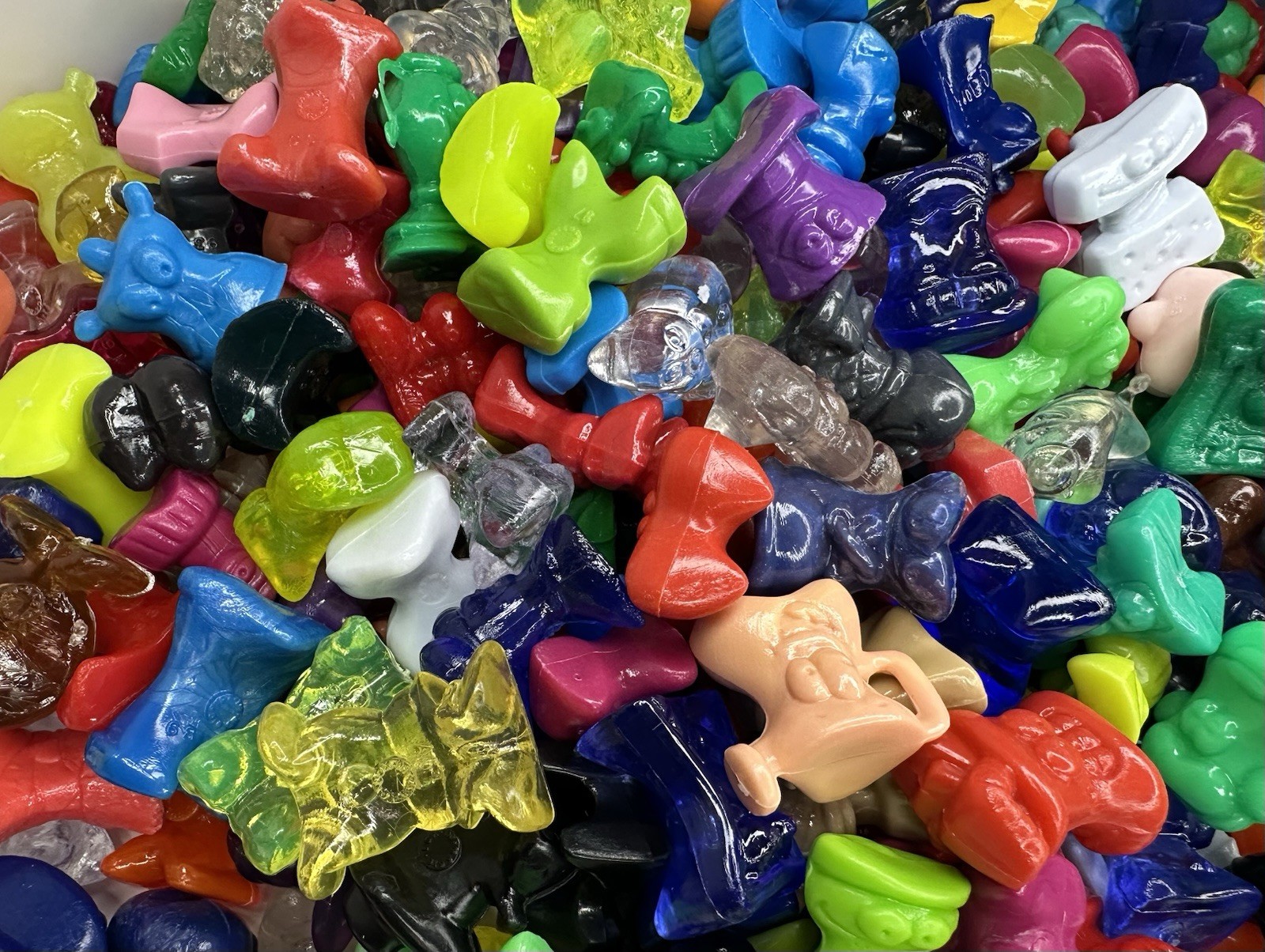 12 Classic Crazy Bones Gogos / Random 12 From Lot In Photos