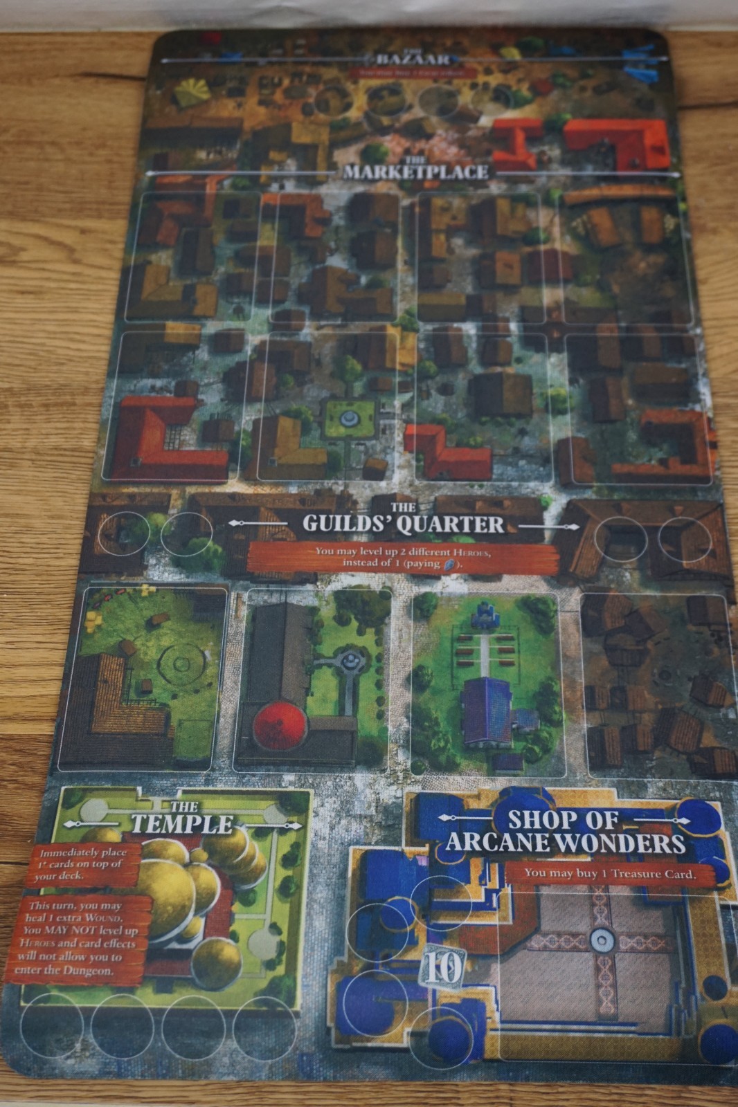 THUNDERSTONE QUEST Board Game KICKSTARTER Exclusive Neoprene Playmat Game Mat