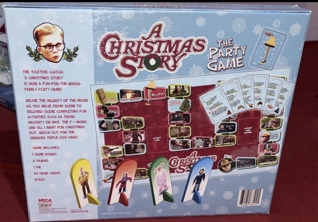A Christmas Story The Party Game, Board Game -Neca New Sealed Wizkids